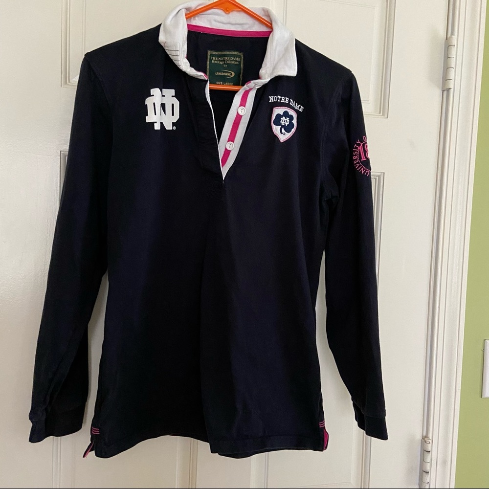 Notre Dame Rugby Style Shirt